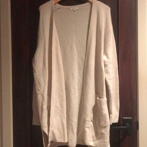 Madewell creme cardigan